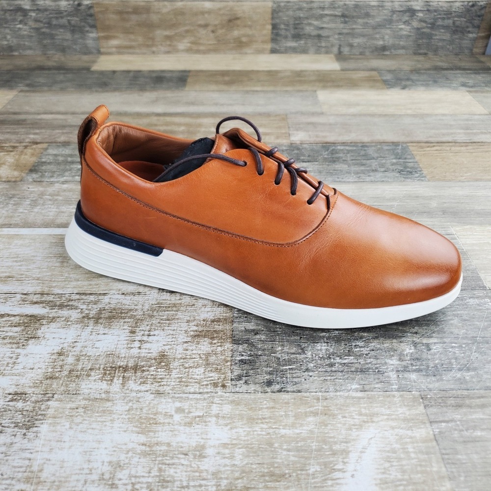 Wolf & Shepherd Crossover Mens Derby Shoes Sz 6 M Comfort Honey Leather Lace Up